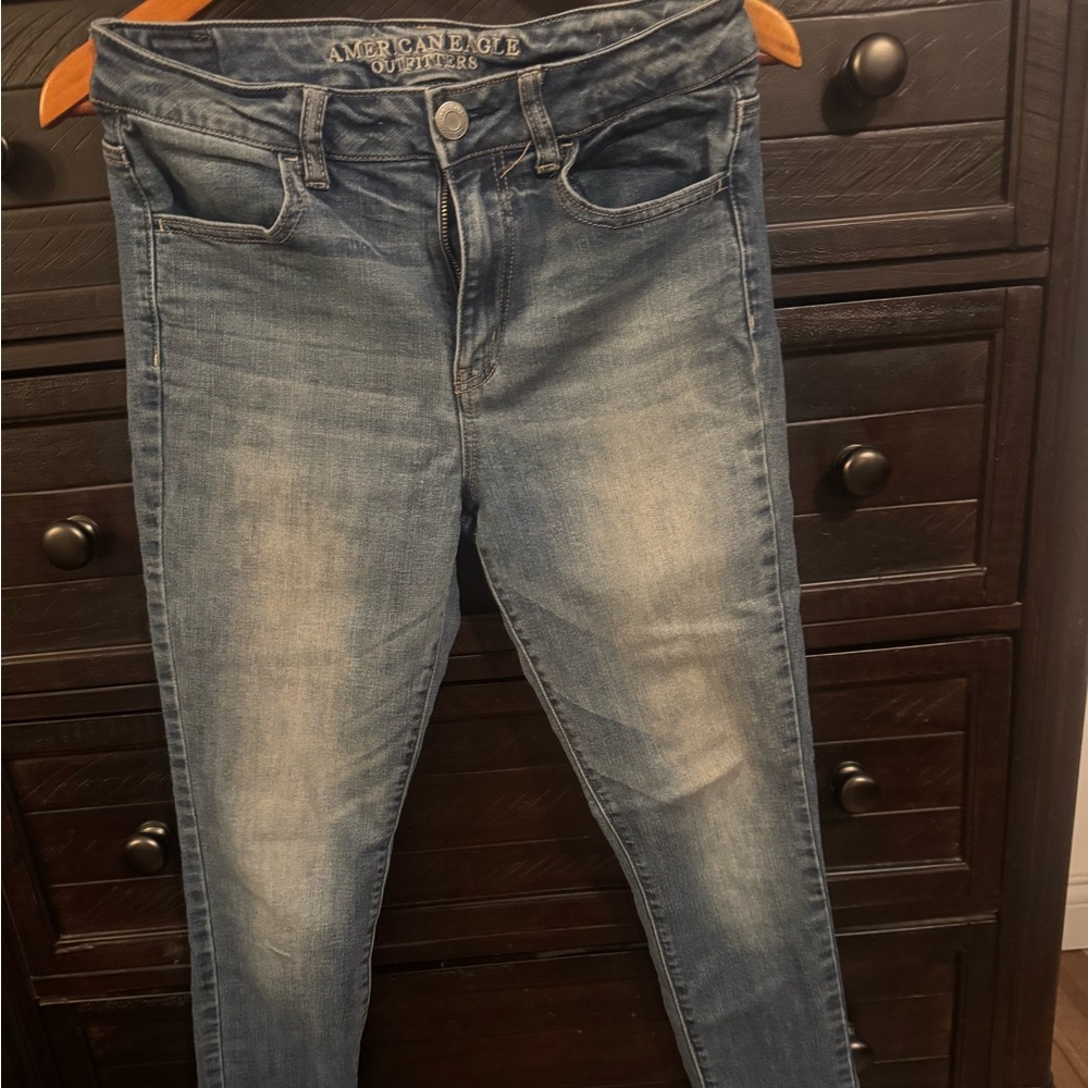 American Eagle Jeggjns Tapered Ankle
